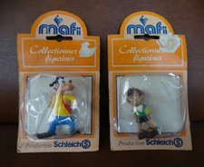 rare lot figurines Disney MAFI production SCHLEICH Pinocchio Goofy rétro vintage