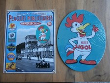 PLAQUE METAL PUBLICITAIRE / HUILE IGOL / + Fascicule