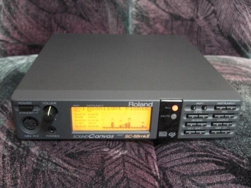 Roland sound canvas 55mkii - sound, sc-55mkii