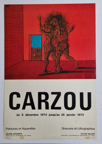 Affiche originale carzou - affiche,