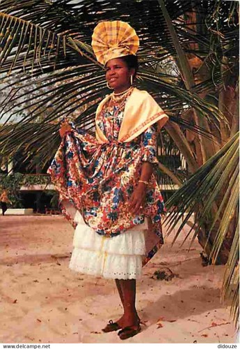 Carte postale antilles - carte,