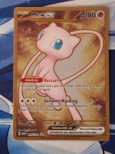 Carte Pokemon Mew Gold Metal