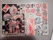 Planche ancien decoupis thème