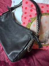 Sac en cuir noir  HEYRAUD