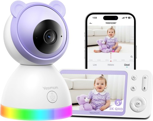 Babyphone camera ptz - 5",