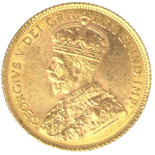 Canada dollars georges v - canada-5,