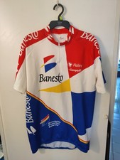 Maillot cycliste Banesto Nalini Campagnolo Rare Equipe pro 1994 Taille 8
