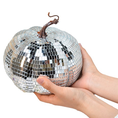 Boule disco miroir argentée - boule,
