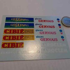 decals decalcomanie promo dinky gervais baroclem cibié 1/43