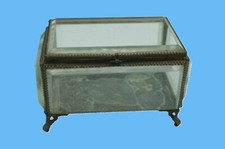 boite à bijoux  coffret en verre biseautés  NAPOLEON