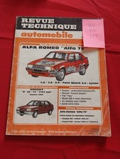 Revue technique Alfa Romeo