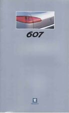 Catalogue Brochure Peugeot 607