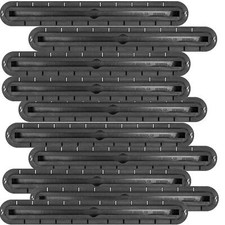 Futures Boîtier longboard 10.75 Inch Noir 10 Stk Surfboard us box Finnen Boîte