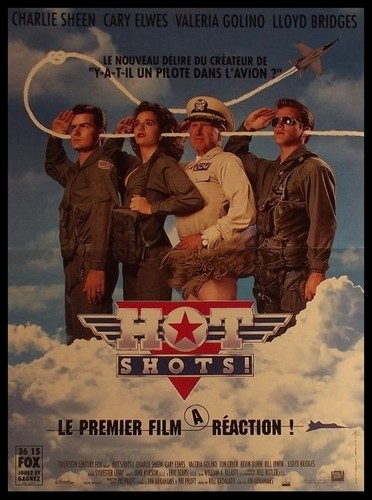 Hot shots affiche cinema - shots,