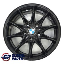 BMW Z4 E85 Jante Alliage Noire 16" Rayon Étoile 104 ET:47 7J 6758189
