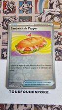 SANDWICH DE PEPPER 161/182 - NEUF - REVERSE - EV10 - CARTE POKEMON