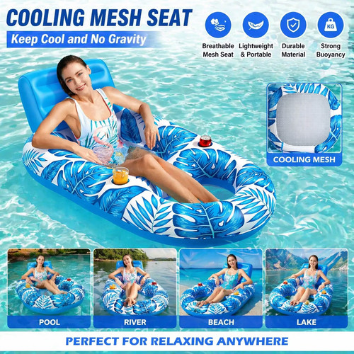 Fauteuil flottant gonflable - flottant,