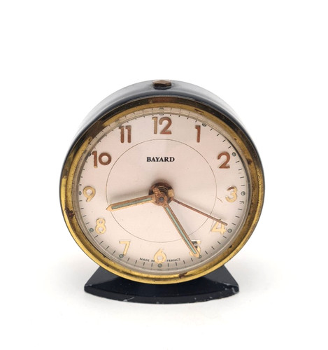 Ancien reveil bayard noir - reveil,
