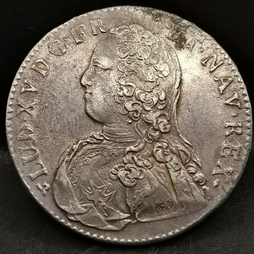 Ecu louis argent aux - xv,