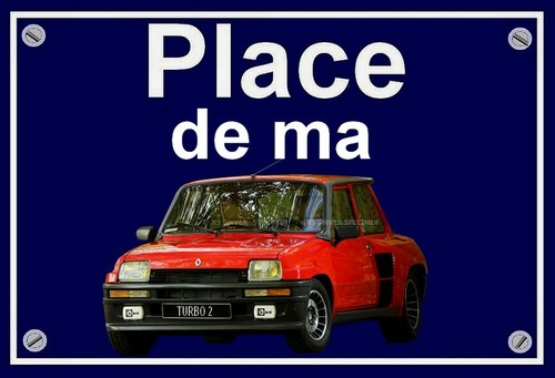 Plaque place ma renault - place,
