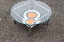 Table basse ronde en