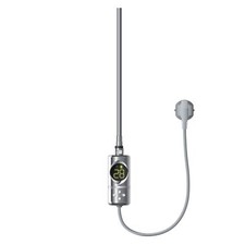 Élément chauffant électrique pour radiateur contrôleur température chrome 600W