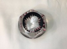 Presse papier en cristal de