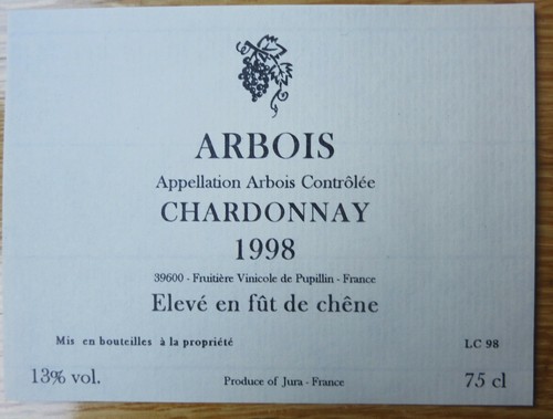 Etiquettes vin france arbois - vin,