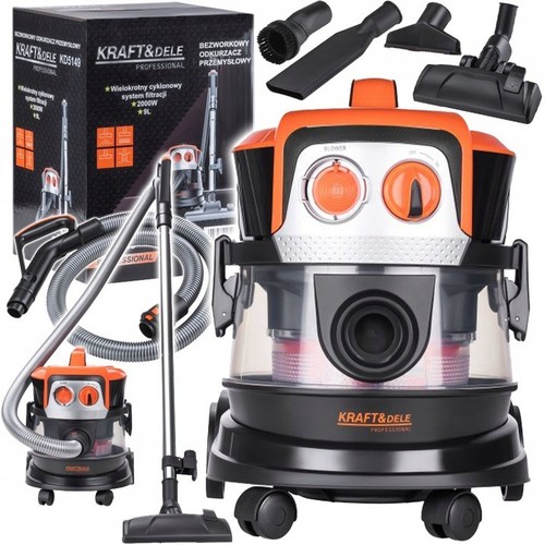 Aspirateur cyclonique 2000w - cyclonique, 9l