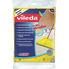 [141321] Vileda Serpillière Coton microfibre Multicolore 13 x 13 x 3 cm