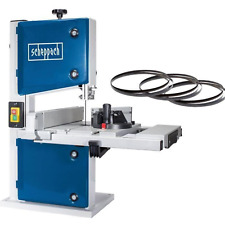 Scie à Ruban 350 W à Hauteur de Coupe 80 mm et 3 Lames