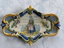 Plat En Quimper signe Henriot