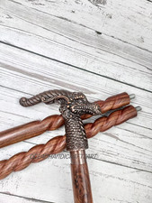 Canne de marche à tête en