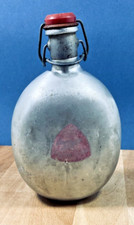 vintage GOURDE de randonnée TOURNUS le grand tetras MADE in FRANCE aluminium ALU