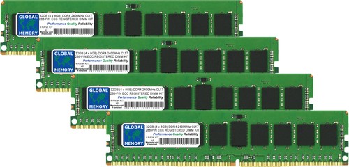 32gb 4x8gb ddr4 2400mhz - 4x8gb,