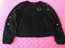 VESTE NOIRE FILLE 10 ANS