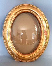 Ancien cadre ovale & son verre