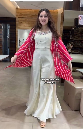 Choli plazzo haussement - choli,
