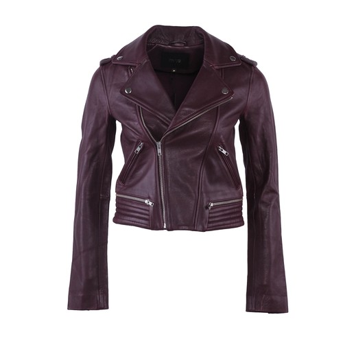 Maje women bordeaux lamb - maje,