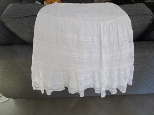Ancien jupon coton - ancien,