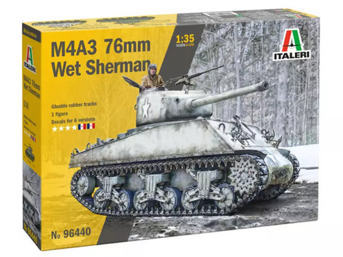 Italeri sherman m4a3 wet - m4a3,