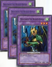 3 X YU-GI-OH DRAGONESS THE