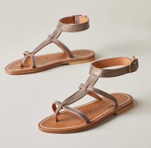 K.Jacques bronze leather