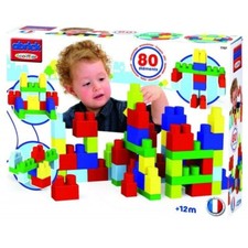 Ecoiffier - 7707 - Jeu De Construction - Pack 80 Baby Bric