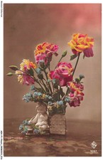 AGXP1-0009-FLEURS - Pot de fleurs - Rose