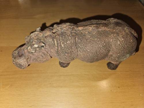 Elastolin figurine hippopotame - elastolin,