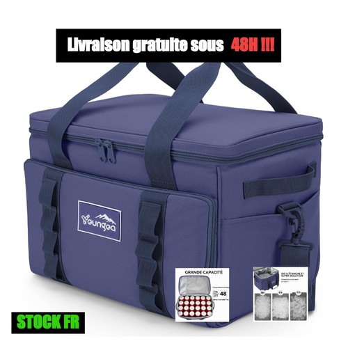 Sac isotherme glacière l - glacière, 30