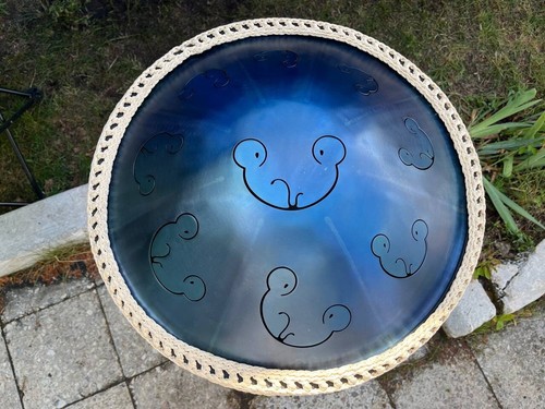 Golden arcadia drum handpan - b,