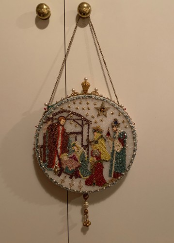 Broche artisanale travail