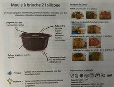 Moule brioche tupperware neuf - moule,